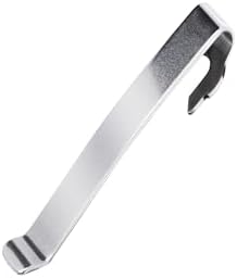 LEATHERMAN Quick-Release Pocket Clip, Wave, Charge and Surge, Black PVD