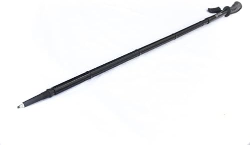 Earth Trek Gear Compact Adjustable Hiking Poles - Folding Walking Stick & Trekking Poles for Walking, Hiking, and Walking - Lightweight Aluminum, 45-50" Height