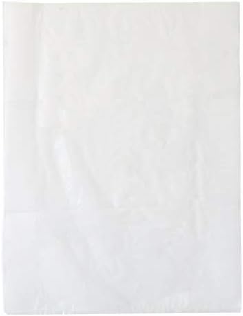 20 Pack 30 x 40 inch 1.4 Mil Clear Plastic Flat Poly Bags Clothing Merchandise Bags Good for Food, Proving Bread, Dough, Clothes Packaging, Storage, Gift Bag