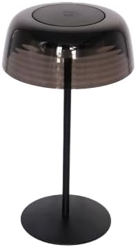 Artistic Cordless Table Lamp, Rechargeable&Waterproof (Black)