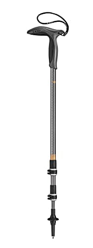 LEKI Wanderfreund Makalu Trekking Pole (Single)-Black-Anthr-Copper-90-120cm | Aluminum, Adjustable, Lightweight Hiking Stick