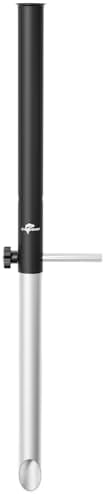1/2 Pack Aluminum Sand Spikes for Surf Fishing, Beach Fishing Rod Holder, Telescopic and Portable, 2-Stage Adjustable, with Storage Bag