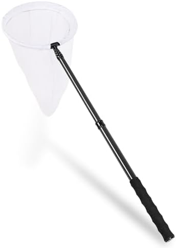 DOBEN Butterfly Net with Carbon Fiber Telescopic Pole, 28"~71" Adjustable