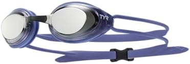TYR Blackhawk Mirrored Women's Fit Swim Goggles.