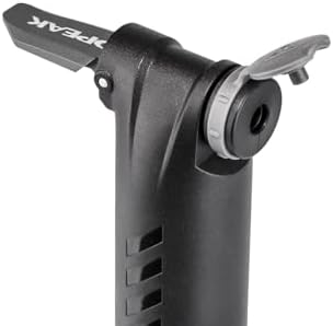 Topeak Mountain TT Twin Turbo Pump, 120 Psi/ 8.3 Bar, Fits Presta, Schrader, and Dunlop Valves