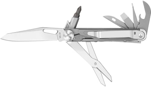 ROCKTOL Pocket Multitool ST02, VG-10 Blade, 12-in-1 Multi tool Knife,Titanium-Plated Handle,Pocket Clip,Large Scissors, Multi-tool for Camping, Hiking, Survival, EDC Gadget for Men