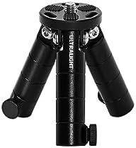 Ultralight 2.3oz/67g Trekking Pole Tripod Adapter Only - The Stool ULTripod Aluminum - Turn Trekking Poles or Branches into Camera Tripod - The Lightest Tripod for Hiking and Speed Guaranteed