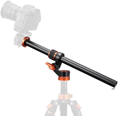 K&F Concept 16.1" Horizontal Tripod Center Column Arm, Aluminum Alloy