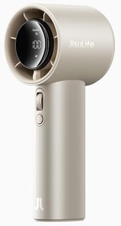 JISULIFE Portable Fan Pro 2026, 40Hrs Max Cooling Personal Handheld Fan