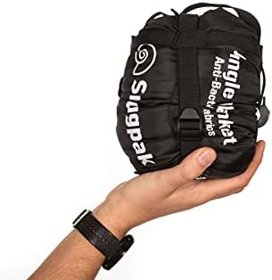 Snugpak Jungle Survival Blanket - Insulated, Lightweight, Water Repellent Polyester, Black
