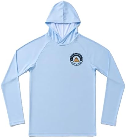 Outdoor Performance Hoodie, Lightweight Micro Mesh Hooded Shirt with 4-Way Stretch for Hiking Fishing Gym