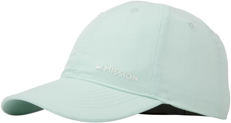 MISSION Cooling Performance Hat, Unstructured Low-Profile Adjustable Fit - UPF 50 - for Running, Workouts & Outdoors