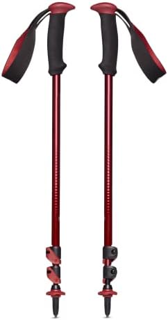 BLACK DIAMOND Trail Back Durable Aluminum Trekking Poles Adjustable, Hiking