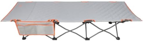 MOUNTAIN SUMMIT GEAR Horizon Camping Cot in Quilted Large or EZ Setup, 300 lb Capacity, Easy Fold Steel Frame with Carry Bag