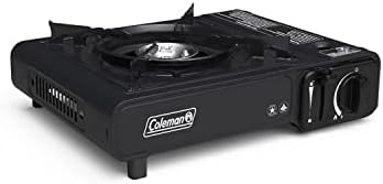 Coleman Classic 1-Burner Butane Stove, Portable Camping Cooktop with Carry Case & InstaStart Ignition, Adjustable Burner with 7650 BTUs of Power for Camping, Grilling, Tailgating, & More