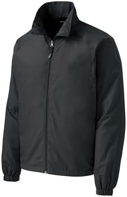 SPORT-TEK Men's Full Zip Wind Jacket