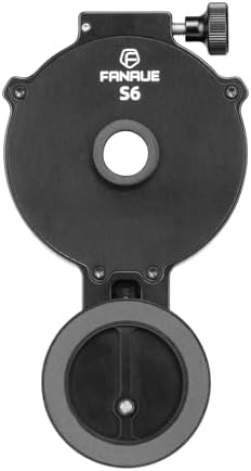 FANAUE Telescope Phone Adapter, Spotting Scope Smartphone Phone Mount for Binoculars Monocular Microscope, Magnetic Cell Phone Digiscoping Holder for Camera Photography