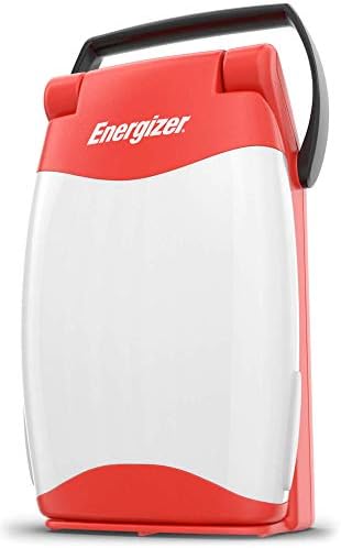Energizer Folding LED Camping Lantern, IPX4 Water Resistant Lanterns for Camping, Fishing, Outdoors, Power Outage, Compact and Portable Tent Lights