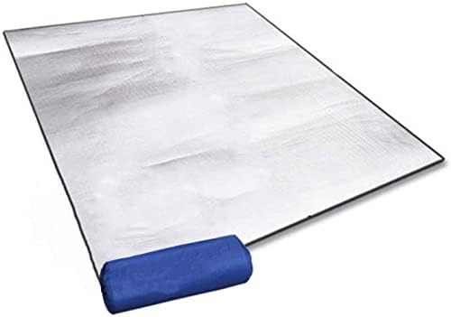 Camping Mat Insulated Sleeping Pad 78.7" x 59" Tent Floor Thermal Blanket