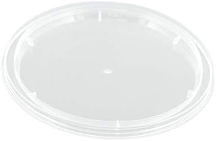 Custom Shop Paint Mixing Cup Lids Only, Box of 50) Quart Size, Lids Only