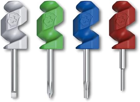 Victorinox 4-Piece Mini-Tools Set for Swiss Army Knives - Multicolored