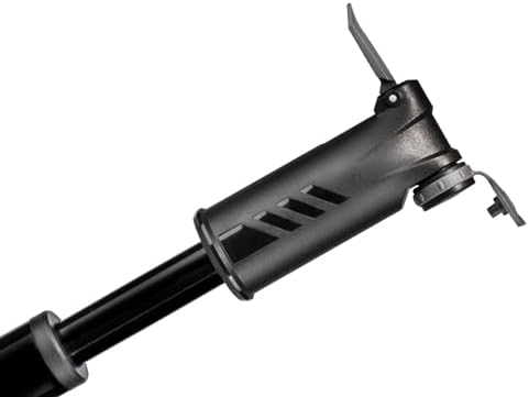 Topeak Mountain TT Twin Turbo Pump, 120 Psi/ 8.3 Bar, Fits Presta, Schrader, and Dunlop Valves