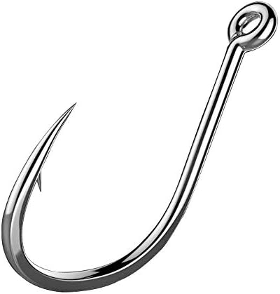 Dyxssm 150pcs/lot Circle Fishing Hooks Extra Strength Octopus Barb Fishing Hook with Offset Ponit