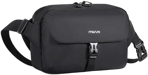 MOSISO Camera Bag Camera Photographers Bag, Shoulder Photography Bag, Black