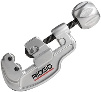RIDGID 29963 Model 35S 1/4" to 1-3/8" Stainless Steel Tubing Cutter with X-CEL Knob, Silver