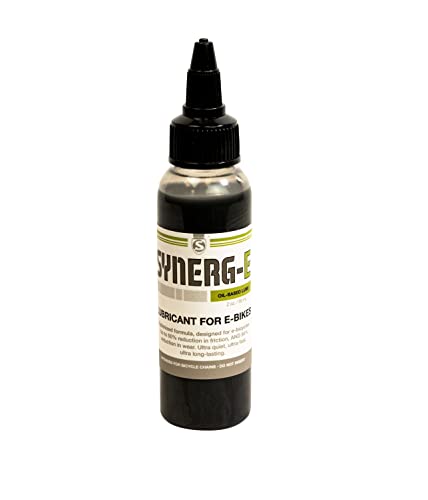 SILCA Synergetic-E No-Spray Bike Chain Lube for E-Bikes and E-Sport - 2oz