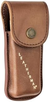LEATHERMAN Premium Heritage Snap Sheath for Multi-Tools, Black, Medium