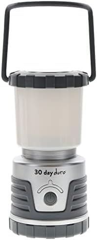 ust Duro Lantern with 30-Day Run time, Low and high Light, Water Resistant, Aluminum, for Camping, Hiking, and Outdoors