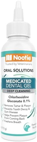 Nootie Medicated Dental Gel for Dogs with Chlorhexidine