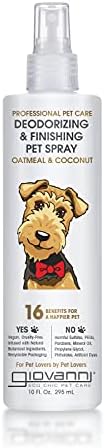 GIOVANNI Professional Pet Deodorizing & Finishing Pet Spray, Silkens, 10 oz