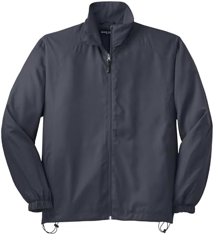 SPORT-TEK Men's Full Zip Wind Jacket