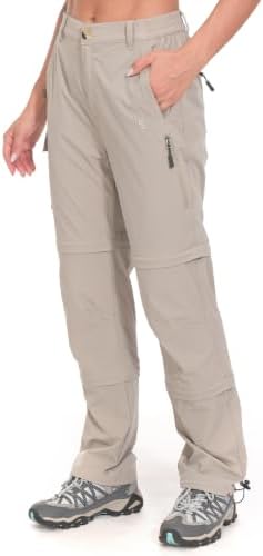 Little Donkey Andy Women's Convertible Pants, 3 in 1 Zip Off Hiking Pants