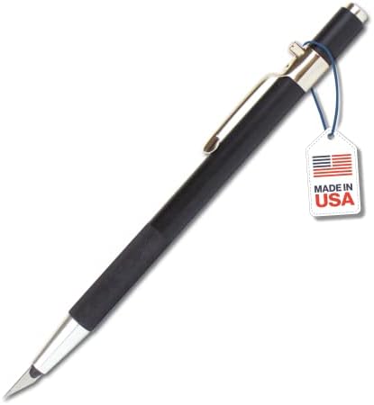 Excel Blades K47 2-Pack Retractable Pen Knives, #65 Blades, Aluminum Handle