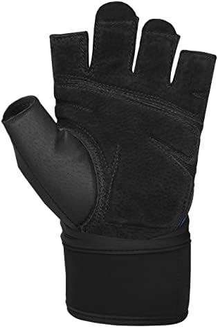 Harbinger Training Grip Wristwrap Weight Lifting Gloves, Unisex