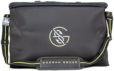 GOOGAN SQUAD Tackle Toter Medium - Durable Fishing Tackle Bag & Tray Storage (21"L x 10"W x 13"D)