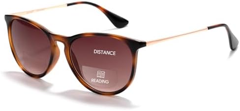 EFE Bifocal Reading Sunglasses for Men and Women, Sun Readers with UV400 Protection, Dual Vision Distance and Reading Glasses