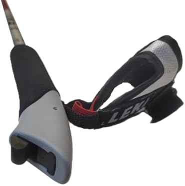LEKI Nordic Walking Flash AirFOIL HTS 6.0 Series Walking Pole Silver/Maroon 120cm