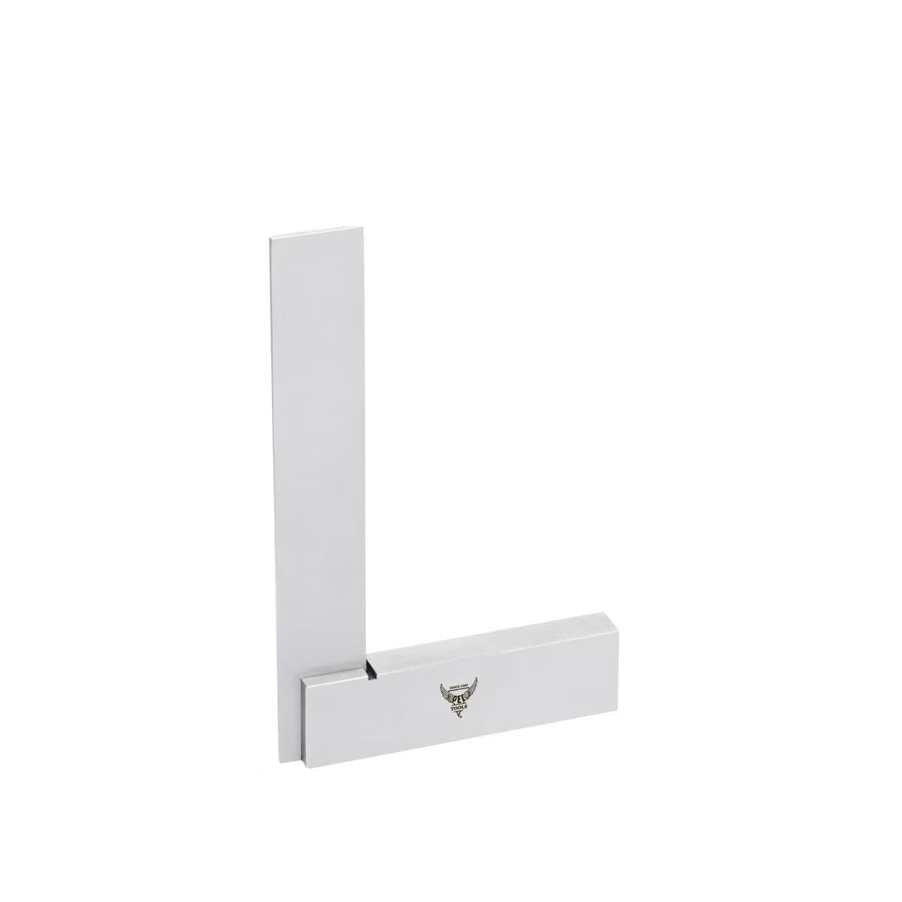 PEC Tools Machinist Square, 4" x 3", 90 Degree Right Angle Steel
