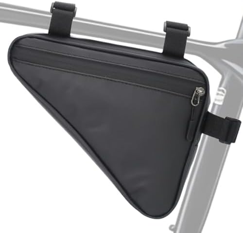 ITSCOOL Bike Frame Storage Bag Waterproof Bicycles Triangle Pouch Top Tube Bike Bag Tool Accessories for Mountain Road Bike MTB