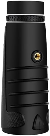 8x42 Monocular Telescope for Adults, Compact HD Monocular with Steady Handheld View, BAK4 Prism FMC Lens, One-Hand Focus Scope with Phone Adapter and Tripod for Bird Watching Hiking Concerts Sports