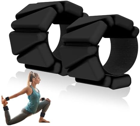 Wrist Ankle Weight for Women, Adjustable Silicone Weight Set of 2 Lbs Pair