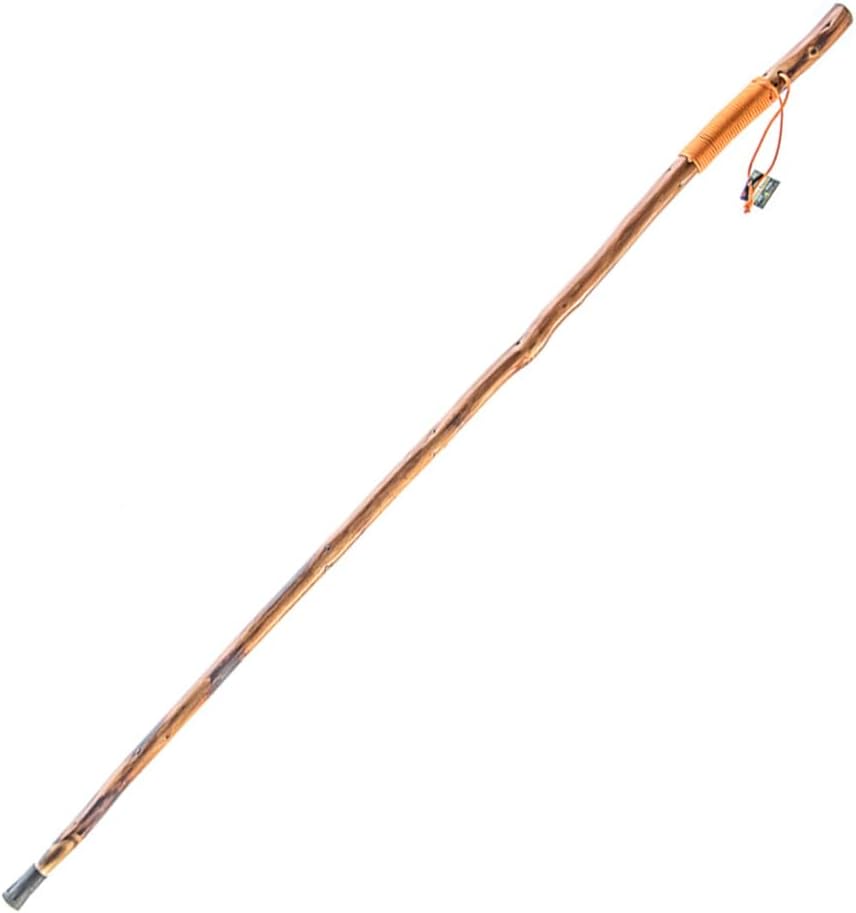 SE Survivor Series Green 12' Paracord Walking/Hiking Stick with 440 lb Pull Capacity, 55" - WS636-55GN