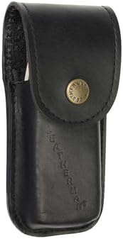 LEATHERMAN Premium Heritage Snap Sheath for Multi-Tools, Black, Medium
