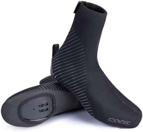 Cycling Shoe Covers Cold Weather for Men Women - Waterproof Shoe Covers Winter Outdoor Sports - Rain Cycling Overshoes, Road/Mountain Bike Booties