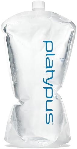 Platypus Platy 2-Liter Ultralight Collapsible Backpacking Water Bottle