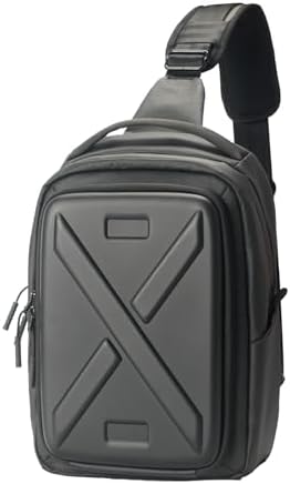 Besnfoto Camera Hard Shell Case Crossbody Camera Sling Bag Small Waterproof Photography Bag for Mirrorless and DSLR Cameras